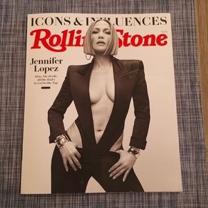 Rolling Stone Magazine Icons & Influences Jennifer Lopez March 2022 Issue 1361